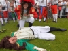 Mandatory Credit: ROWLAND WHITE/PRESSEYE
Event: Royal Black Sham Fight at Scarva
Date: 13th July 2013
Caption: King William with a glint in his eye